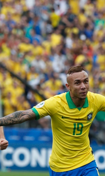 Brazil routs Peru 5-0 to reach Copa America quarterfinals